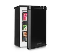 Klarstein Congelador Pequeño Vertical Portatil, Mini Congelador Silencioso Casa y Oficina, Congeladores Capacidad 80 l. con Estante, Eficiencia Energética, Estante, Departamento Hielos y Rascador