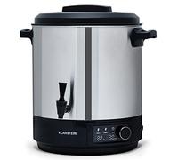 Klarstein Dispensador de Agua Caliente para Cocina, Dispensador Agua Ebullición Caliente Rápida, 25L, Dispensador Eléctrico Profesional con Grifo, Dispensadores Agua de Acero Inoxidable 2000W