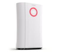 Klarstein DryFy Pro Connect 20L Deshumidificador WiFi, Control App, Depósito 4L, Temporizador 24h, Deshumidificación Automática, Portátil, Para Habitaciones 20-30m², Blanco