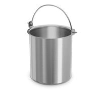 Klarstein FrostFusion Tarrinas de Helado - 1L Acero Inoxidable, Recipiente Resistente, Apto Lavavajillas, Compatible Heladera, Recipientes para Helados