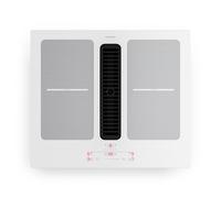 Full House 60cm Placa de Inducción con Extractor Integrado Blanco