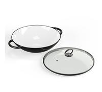 Klarstein Jersey Wok Hierro fundido Esmaltado Redondo