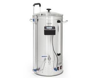 KLARSTEIN Kit para Hacer Cerveza en Casa, Capacidad de 45L Cerveza Casera y Artesanal, Kit Acero Inoxidable para Principiantes y Profesionales 3300W con Smart App con Bomba Circulación