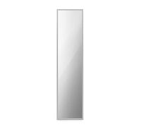 Klarstein La Palma Smart - Calefactor de bajo consumo, Radiador eléctrico de bajo consumo 2 en 1, Convector con frontal de espejo, Control app, IP24, Programable, Mando a distancia, 900 W, Plateado