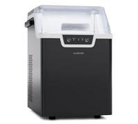Klarstein Máquina de hielo en pepitas, para el hogar, camping y gastronomía, 170W mini máquina de cubitos de hielo pequeña, 4 min de funcionamiento rápido, pantalla LED