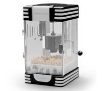 Klarstein Maquina Palomitas Retro, Palomitero para Hacer Palomitas de Maiz para Niños, Popcorn Machine 300W Palomitera Electrica, Childrens Small Pop Corn Makers de Acero Inoxidable Fácil Limpieza