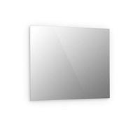 Klarstein Marvel Mirror - Calefactor infrarrojo, Protección IP54, Instalación pared, Apagado automático, Vidrio seguridad endurecido, Potencia 360 W, 7 m², Superficie 60 x 70 cm, Plateado
