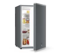 KLARSTEIN Minifrigorífico - 68L, con Puerta de Cristal, para Bebidas y Aperitivos, pequeño y silencioso, Estantes Regulables, Cerradura, Bisagra de Puerta Intercambiable, Pies Regulables en Altura