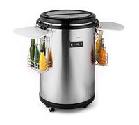 Klarstein Mr. Barbot - Enfriador de bebidas (Independiente, Negro, Acero inoxidable, F, 0-16 °C, Arriba)