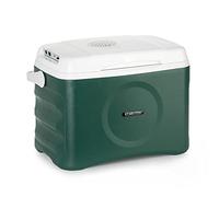 Klarstein Nevera eléctrica, BeerBelly 21-21 L, 3 Conexiones: 230 V, 12 V, Encendedor y USB, para Coche, para Coche, camión, Camping, Enchufe, Verde