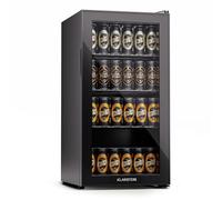 Klarstein Nevera Pequeña Portatil Electrica 74L, Frigorífico Interior/Exterior, Neveras para Guardar Refrescos, Cervezas y Vino, Estantes Extraíbles, Temperatura 5-18°C