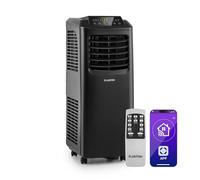 Klarstein Pure Blizzard Smart 9k Aire Acondicionado Portátil - 9000 BTU, 26-44 m², Control App & Alexa, Ventilador & Deshumidificador, Temporizador, Eficiencia Energética A, Ruedas, R290, Negro