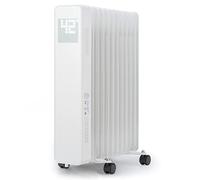 KLARSTEIN Radiador Aceite Bajo Consumo, Calefaccion Electrica de Bajo Consumo de Aceite para Casa, Termostato 2500 W, Calentador de Habitación Portátil, Control de WiFi/App, Radiadores Inteligentes