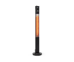 Klarstein Radiador Electrico Bajo Consumo, Calefactor para Patio o Terraza de 2000W, con Oscilación, Eficiencia IP44, Calefactores Jardín, para Exterior