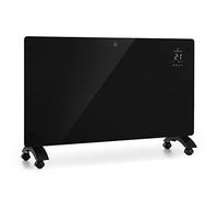 Klarstein Radiador Electrico Bajo Consumo, Estufa Montaje para Pared y de Pie, Protección Sobrecalentamiento y Termostato, Radiadores Bajo Consumo Electricos, Caleffación 1500W sin Emisiones