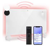 Calentador de convección Bansin Crystal Smart 2500 W 5- 50ºC Manejo desde app Klarstein