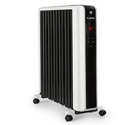 Klarstein Radiador Electrico Bajo Consumo, Radiador Aceite para Casa Silencioso, Estufa de Aceite 2.5 kw con Termostato, Radiadores Bajo Consumo Electricos, Portátil con Mando a Distancia