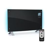 Klarstein Radiadores Bajo Consumo Electricos para Casa, Estufa Electrica de 2000W con Patas de Aluminio, Radiador Electrico Silencioso, Portátil y Delgado, Estufas con Panel para Pared y Termostato