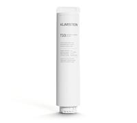 Klarstein Recambio Filtro Agua Grifo PCT de Repuesto Sistema Filtros Agua Grifo Osmosis Inversa, Compatible con PureLine 400/600 GPD, Cartucho Filtro Agua Fregadero, 1 Pack