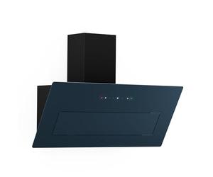 Klarstein SleekAir Campana Extractora - 90cm, 718 m³/h, Eficiencia A++, Control Táctil, Iluminación LED 5W, Antracita, Doble Ventilación, Extractor Cocina
