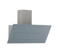 Klarstein SleekAir Campana Extractora - 90cm, 718 m³/h, Eficiencia A++, Control Táctil, Led 5W, Dos Modos de Funcionamiento, Acero Inoxidable, Extractor Cocina