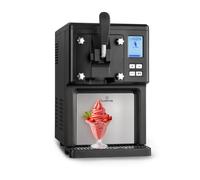 Klarstein Sweet Sundae Máquina para helados cremosos: compresor con refrigeración autónoma, sin necesidad de congelar previamente, 1,5 l, función de mantenimiento del frío, temporizador