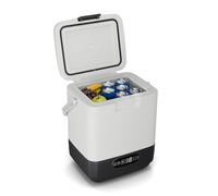 Klarstein SwiftFrost 12L Nevera portátil - Nevera portátil eléctrica con compresor, Pantalla led, Doble Potencia (12v/230v), -20°C a 20°C, Modos Eco & MAX, Ideal para Camping & Uso doméstico, Freezer
