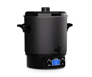 Klarstein Termo Grifo para Vino Caliente, Dispensador de Agua Caliente 27L, Hervidor Eléctrico Acero Inoxidable 2000W, Hervidores y Dispensadores Hot Water Dispenser, Dispensador Bebidas Calientes