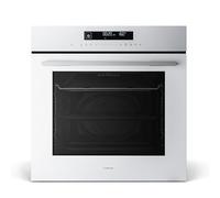 Klarstein Velaire Horno Eléctrico Empotrable 60 cm - 74L, 13 Funciones, Clase A+, Control Táctil, Limpieza Fácil, Horno Multifunción, Diseño Minimalista, Puerta Triple Cristal, Blanco