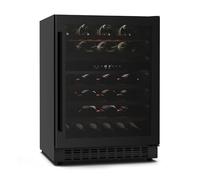 Klarstein Velaire Vinoteca 2 Zonas - 46 Botellas, 5-22°C, LED, Control Táctil, Puerta UV, 41 dB, Libre Instalación o Empotrable, Nevera Vinos