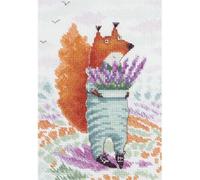 Klart Embroidery Kits Kit de Punto de Cruz, Multicolor, 13x18,5cm