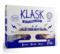 KLASK: The Magnetic Award-Winning Party Game of Skill - Juego de habilidad para niños y adultos de todas las edades que es medio futbolín, mitad hockey de aire