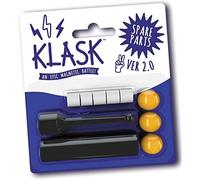 KLASK: The Magnetic Award-Winning Party Game of Skill - Juego de habilidad para niños y adultos de todas las edades que es medio futbolín, mitad hockey de aire