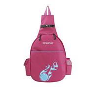 Klau Mochila para Raqueta de Tenis, Rojo Rosa