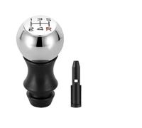 KLAUER Pomo De Palanca De Cambios Manual De Acero Inoxidable VTS Sports Lever HandBall Para Citroën C2 C3 C4 5 Velocidades(Chrome black font)
