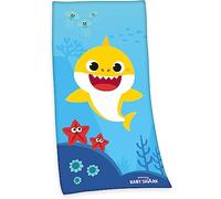 Klaus Herding GmbH Baby Shark - Paño de velur (75 x 150 cm), color azul
