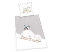 Klaus Herding GmbH Young Collection Polar Bear Flannel Bed Linen