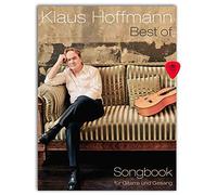 Klaus Hoffmann Best of Songbook - Libro de canciones (40 canciones, con texto, melodiina y acordes de guitarra)