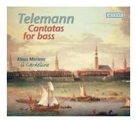 Il Gardellino Mertens, Klaus Ponseele, Marcel - Telemann: Cantatas Para Bajo /Mertens