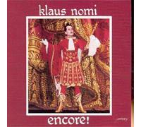 Klaus Nomi Encore (CD) Album (Importación USA)
