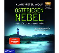Klaus-Peter Wolf – Ostfriesennebel – Der 19. Fall für Ann Kathrin Klaasen – CD (Importación USA)