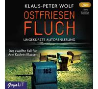 Klaus-Peter Wolf – Ostfriesenfluch Folge 12: Ungekürzte Autorenlesu – CD (Importación USA)