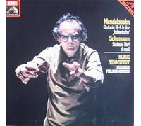 Klaus Tennstedt - Mendelssohn: Sinfonie Nr. 4 A-dur "Italienische" / Schubert: Sinfonie Nr. 4 d-moll [Vinyl LP] [Schallplatte]