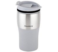 Klausberg KB-7626 - Taza térmica de viaje (320 ml, acero inoxidable 18/8), color gris