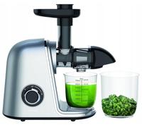 Klausberg KB-7868 Exprimidor Lento, Gris, Cold Press con sistema de presión de 7 velocidades, plástico sin BPA y acero inoxidable, 700 ml, 150W