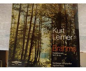 Klavierkonzert n. 2--Vinyl LP-COLOSSEUM - Germania--COLO SM 579-BRAHMS Johannes (Germania)-KLOSS Erich (dir); LEIMER Kurt (piano); Nurnberger Symphoniker