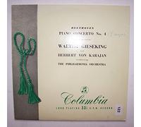 Klavierkonzert Nr. 4 op. 58 - 10 Inch. Walter Gieseking, Herbert von Karajan Mono