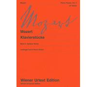 Klavierstucke 2 Spatere Werke Piano (Wiener Urtext): Oeuvres tardives - Edité d'après les sources. piano.: Vol. 2