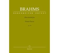 Klavierstücke/Piano Pieces op. 118: Herausgegeben und mit Fingersätzen versehen von/Edited and supplied with Fingering by Christian Köhn