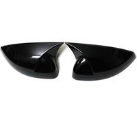 KLBVFDYAN 1 Par Coche Carcasa Espejo Retrovisor para Audi A3 S3 8V RS3 2013-2019, Izquierdo Y Derecho Cubierta De Espejos Inversos Accesorios de Repuesto,A/Gloss Black